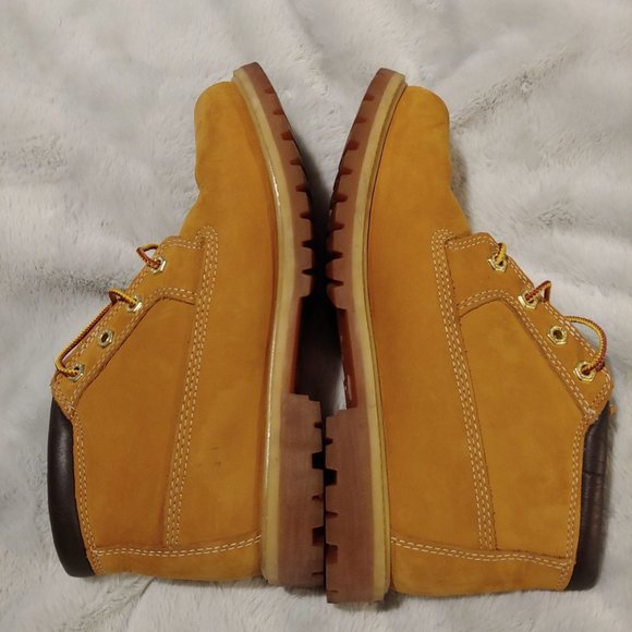 Timberland Chukka Nellie Nubuck Wheat boots women 8M - Picture 4 of 14
